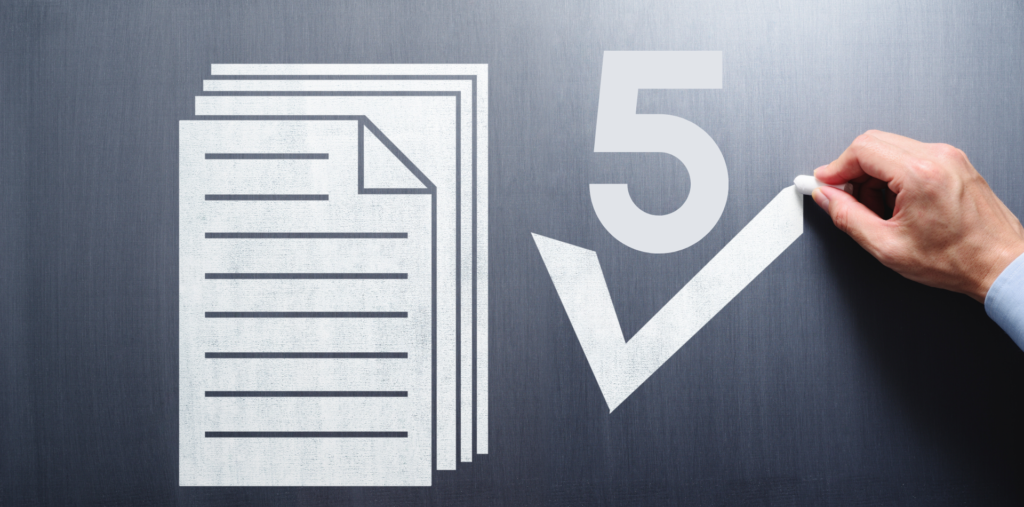 DICAS DE GERENCIAMENTO DE DOCUMENTOS